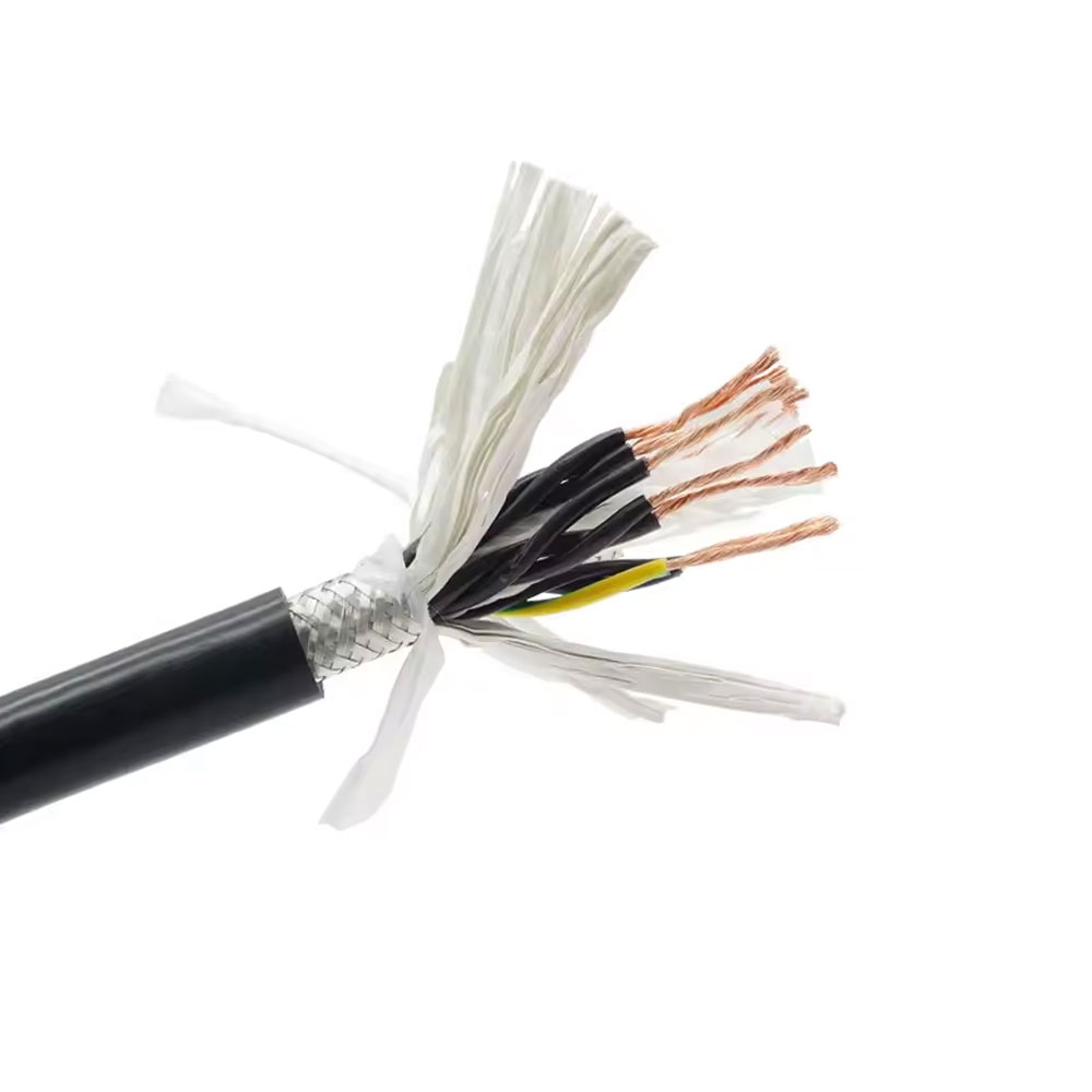 TRVVSP Kompozitní stínící kabel s tažným řetězem