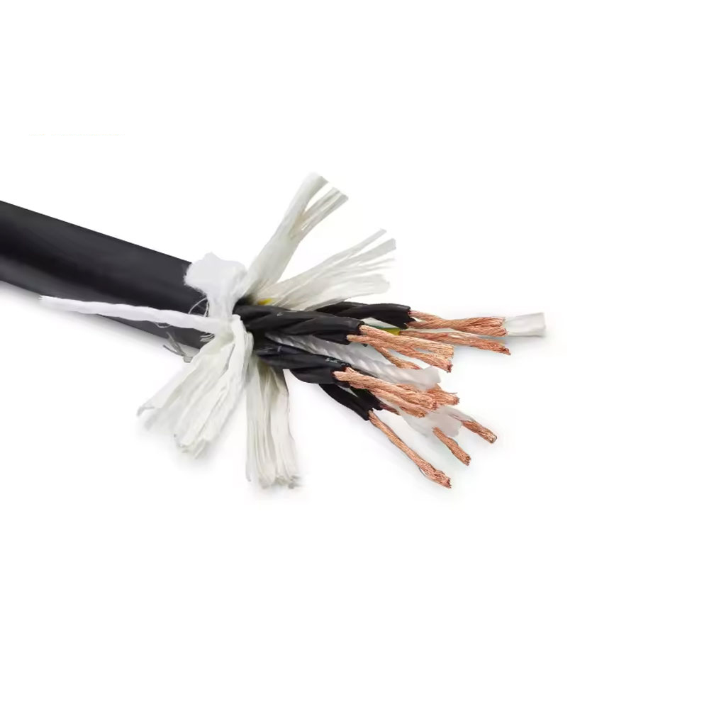 TRVVSP Kompozitní stínící kabel s tažným řetězem