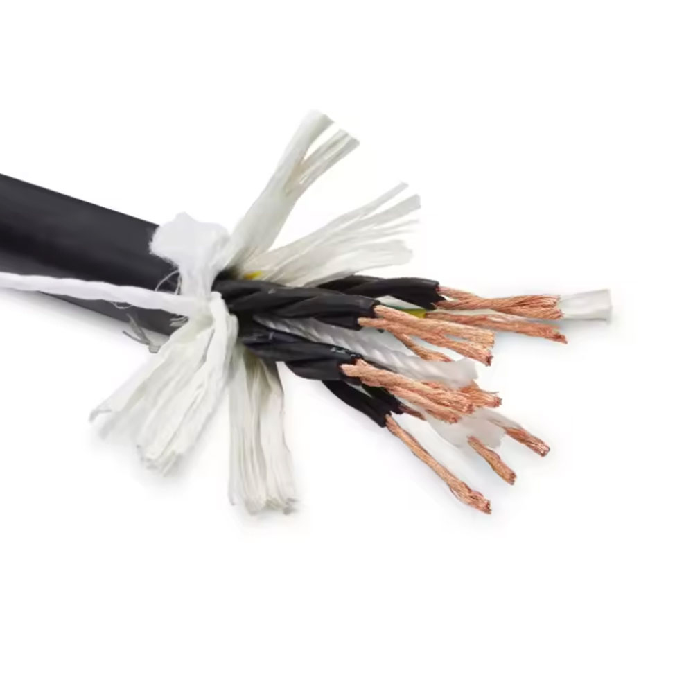TRVVSP Kompozitní stínící kabel s tažným řetězem