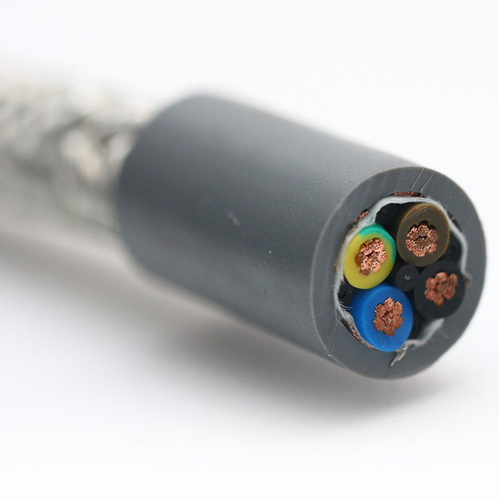 Robotický kabel JQR-256P PUR, celoměděné stínění
