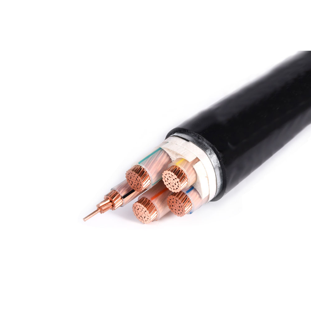YJV22 Mechanická ochrana XLPE izolovaný a opláštěný napájecí kabel