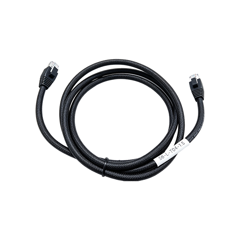 S6-L-T04-1.5 Pletený stíněný průmyslový ethernetový kabel