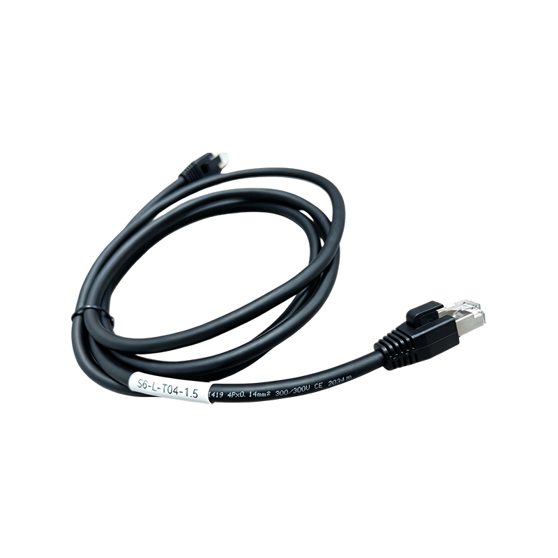 S6-L-T04-1.5 Vysoce flexibilní kabel průmyslového Ethernetu