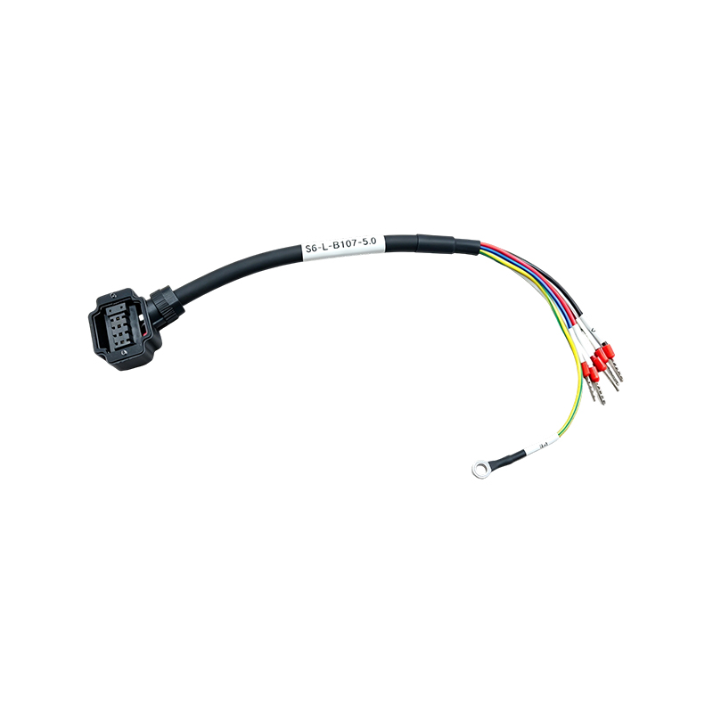 S6-L-B107-5.0 Kombinovaný kabel napájení a brzdového signálu
