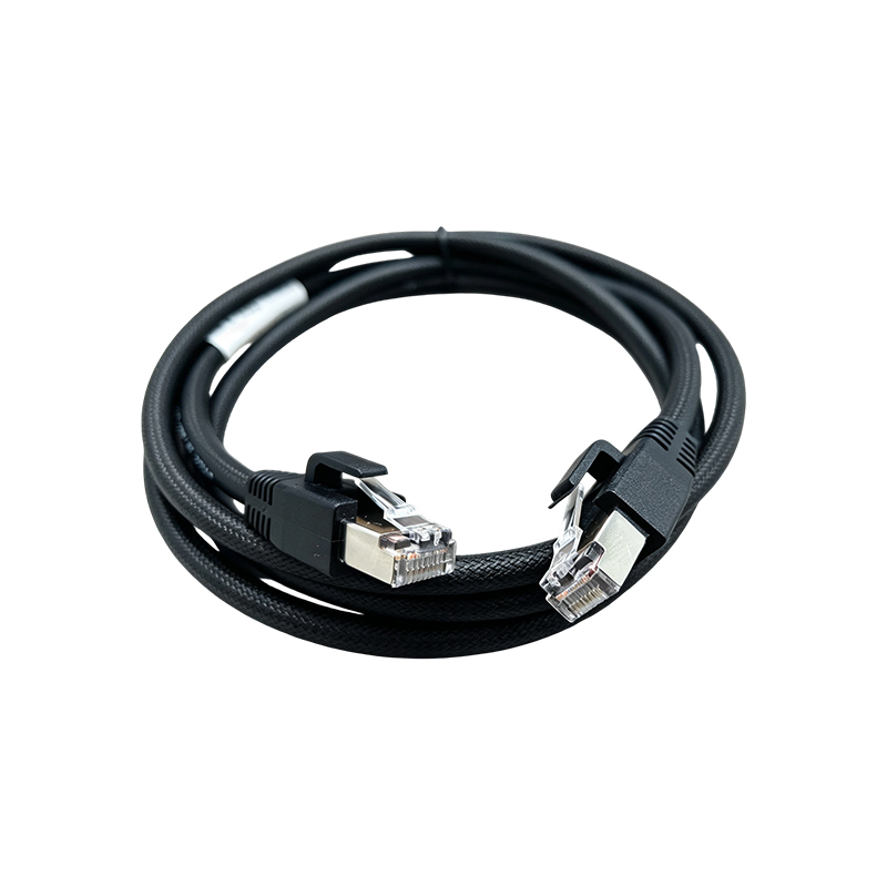S6-L-T04-1.5 Pletený stíněný průmyslový ethernetový kabel